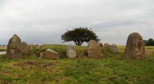 Das Großsteingrab Riesenberg auf Rügen